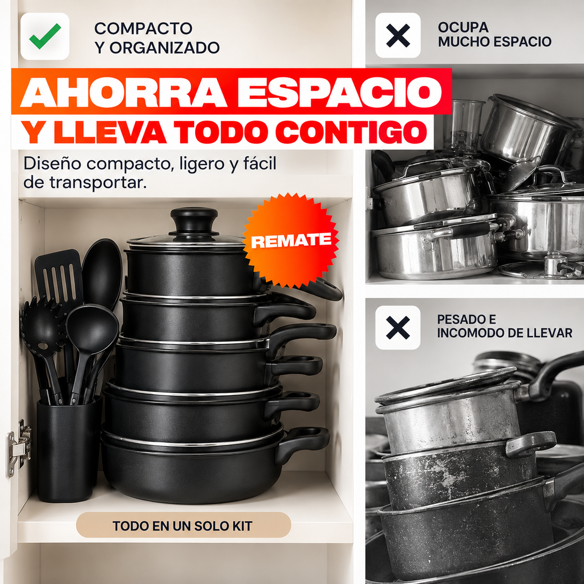 KIT JUEGO DE 13 PIEZAS